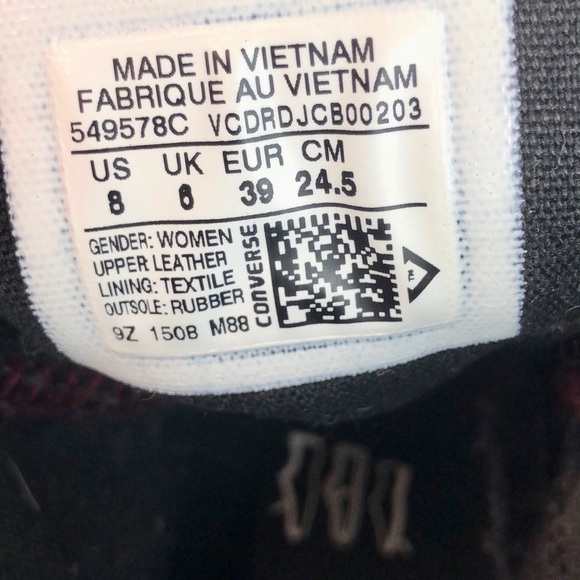 Converse Chuck Taylor All Star Dual Zip High Top Sneakers - Picture 10 of 12